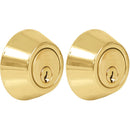 Cerrojo tubular doble, acabado latón brillante Lock - Axa Lock Center