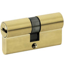 Cilindro europeo 60mm seguridad extrema latón brillante Lock - Axa Lock Center