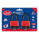 Jgo 2 candado imperm cort 40mm Lock - Axa Lock Center