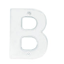 Letra B bold 4" cromo satinado Lock - Axa Lock Center
