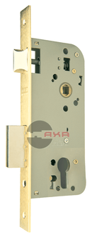 Mecanismo De Embutir Con Resbalon Modelo 4030 Latonado - Axa Lock Center