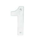 Numero 1 bold 4" cromo satinado Lock - Axa Lock Center