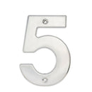 Numero 5 bold 4" cromo satinado Lock - Axa Lock Center