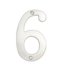 Numero 6 slim 4" cromo satinado Lock - Axa Lock Center